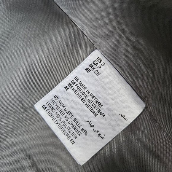 High Quality! INC Olive Green Drape Jacket S - Picture 9 of 10